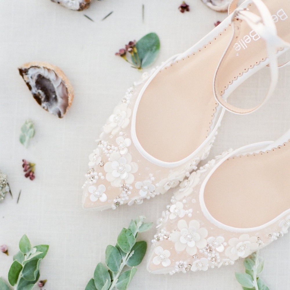 ROSA IVORY Kitten Heel Wedding Bella Belle Shoes